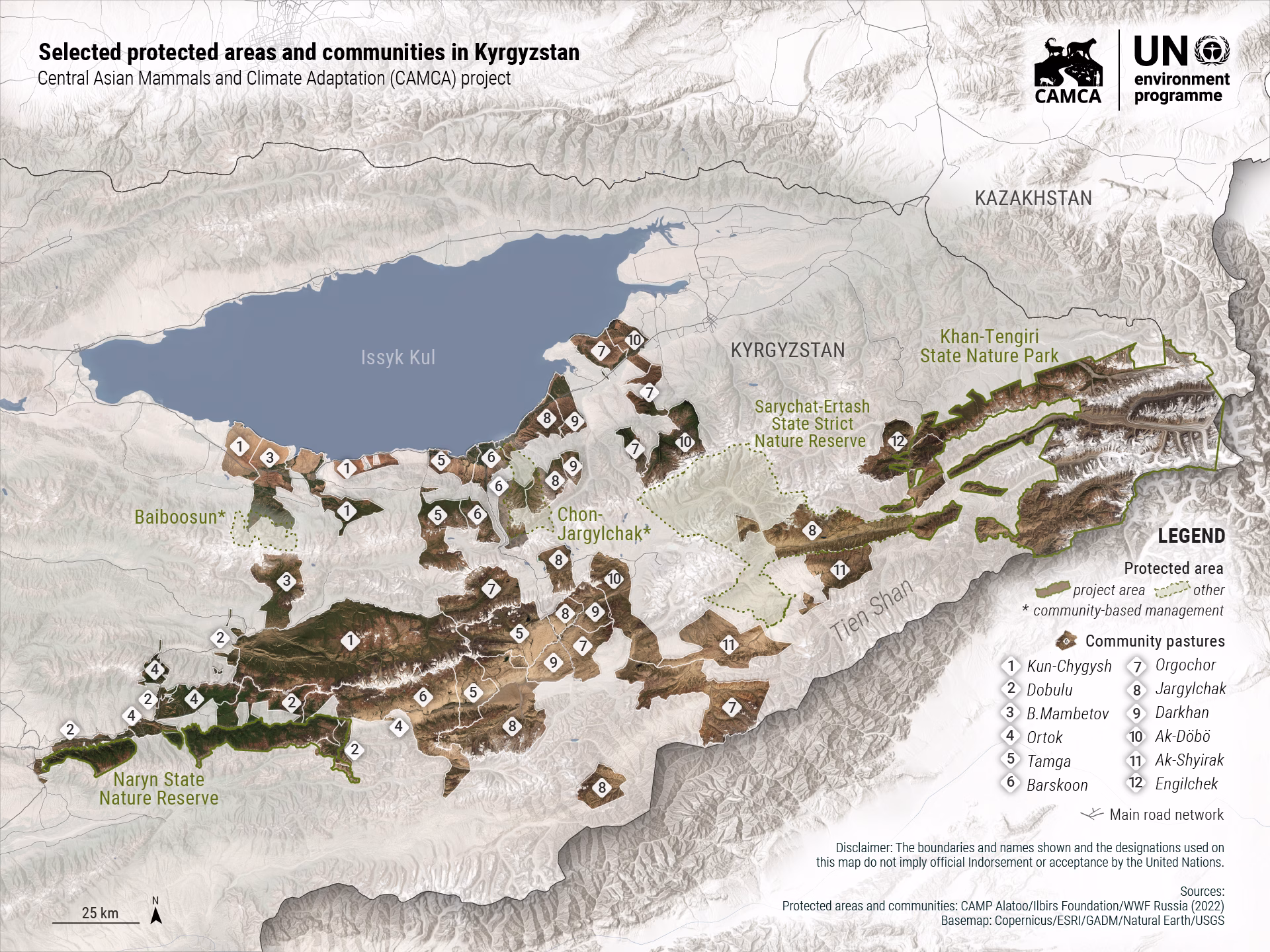 CAMCA Pilot Sites: Kyrgyzstan — English